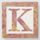 Search for yellow coasters Monogrammed