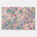 Search for floral pattern wrapping paper Peony