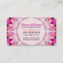 Search for burst business cards Flowers
