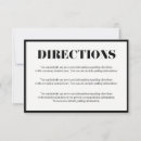 Search for directions cards Simple