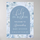 Search for dusty posters Blue floral