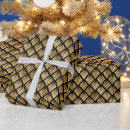 Search for black gold art deco wrapping paper Geometric