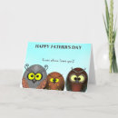 Search for owl fathers day cards Dad