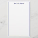 Search for blue stationery paper Elegant
