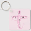 Search for christian heart key rings Cross