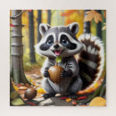 Search for raccoon puzzles Cute