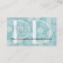 Search for dream business cards Blue