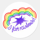Search for colorful stars stickers Rainbow