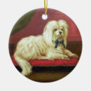 Search for bichon christmas tree decorations Green