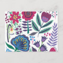 Search for scandinavian folk art cards Floral