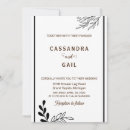 Search for simplistic wedding invitations Simple simplistic minimal