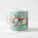 Search for big white mugs Rustic
