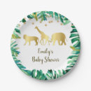 Search for jungle paper plates Gold