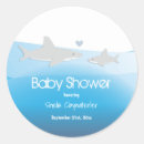Search for cute shark stickers Under the sea