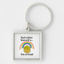 Search for pot of gold key rings Rainbow