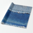 Search for denim fabric wrapping paper Apparel
