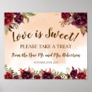 Search for sweets table sign posters Watercolor