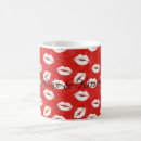 Search for valentine kisses mugs Red