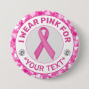Search for white ribbon badges Pink