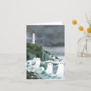 Search for watercolor lighthouse cards Sea
