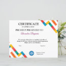 Search for perform office supplies Completion achievement award