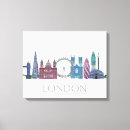 Search for london canvas prints funky