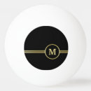 Search for black ping pong balls Logo