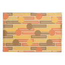 Search for orange brown pillowcases Mid century modern