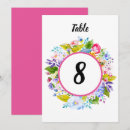 Search for table number wedding invitations Flowers