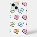 Search for valentine candy hearts iphone cases Pastel