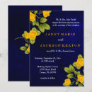 Search for marigold yellow wedding invitations Floral