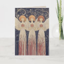 Search for art nouveau christmas cards Angels