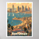 Search for san diego vintage travel posters Illustration