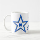 Search for three initial monogram mugs Blue