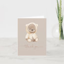 Search for brown bear cards Gender neutral
