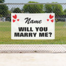 Search for will you marry me banners Hearts
