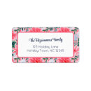 Search for tropical christmas return address labels Stylish