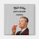 Search for funny husband magnets Retro