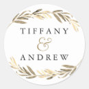 Search for engaged couple names stickers Elegant