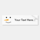 Search for snowman bumper stickers Winter