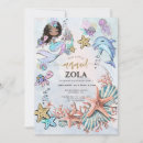 Search for blue mermaid invitations Cute