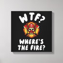 Search for firefighter canvas prints Firefighting
