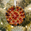 Search for cheese pizza christmas tree decorations Food