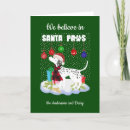 Search for dalmatian christmas cards Pet