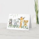 Search for safari thank you cards Boy
