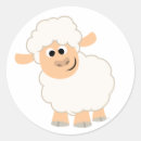 Search for cute sheep cartoon stickers Kawaii