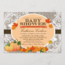 Search for burlap baby shower invitations Autumn