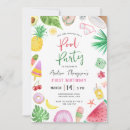 Search for kids summer birthday invitations Watermelon