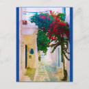 Search for cycladic island postcards Greek islands