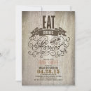 Search for vintage western bridal shower invitations Wood